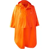 Deerhunter Hurricane Regen Poncho Herren (Orange) Größe 2XL-4XL