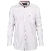 Os-trachten Herren-Langarmhemd, Slim Fit