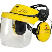 3M PELTOR G500 Kombination mit Optime I Kapselgehörschutz und 5F-11 Visier