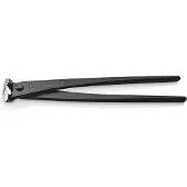 Knipex Kraftmonierzange DIN ISO 9242 L.300mm m.Facette schwarz atram. Kopf poliert Schneidwert harter Dr...