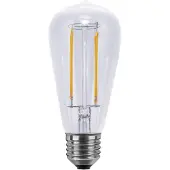 Segula LED Rustika Long Style klar E27 6.5W 2700K dimmbar
