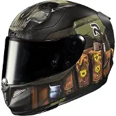 HJC RPHA 11 Ghost Call of Duty Grün Braun Integralhelm Größe S