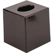 Bolero Taschentuchbox Kubus schwarz