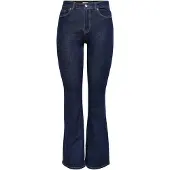 ONLY Wauw Flared Gua030 Hochtaillierte Jeans Blau XS / 32 Frau Blau XS