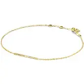 Jackie Deux de Belgique Armband aus 14 Karat Gelbgold