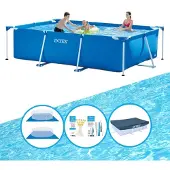 Intex Pool Rectangular Frame 300x200x75 cm - Inklusive Zubehör