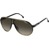 Carrera Aviator Herren Schwarz Braun Schatten Braun Gradient Champion 65/N