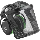 Hellberg Safety Kopfschutzset Kapsel, Drahtvisier