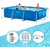 Intex Pool Rectangular Frame 300x200x75 cm - Pool-Paket