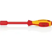 Knipex Steckschlüssel SW 13,0mm innensechskant brüniert isolierender 2 Komponenten-Griff - 98 03 13