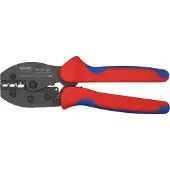 Knipex Crimpzange für Kabelschuhe und Steckverbinder PreciForce