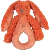Happy horse Kuscheltier Rassel orange Rabbit Richie Baby Geschenk