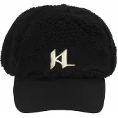 Karl Lagerfeld K / KL Shearling Cap Black