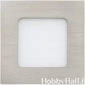 Eglo LED Einbauleuchte, 85x85mm, 3000 K, warmweiß