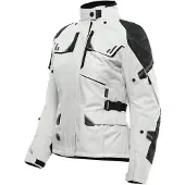 Dainese Ladakh 3L D-Dry Damen Motorrad Textiljacke, weiß/schwarz, 38