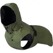 RukkaPets - Streamy ECO Regenmantel - Olive - 55