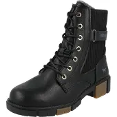 Mustang Veterschoenen Hoog Veterschoenen Hoog - Zwart - Maat 36