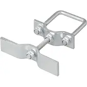 Pricenet ProPlus Halterung für Reserverad an Anhängern mit 60x60mm Profil