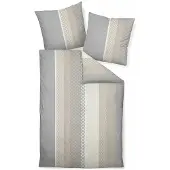 Janine Bettwäsche PALERMO Mako-Satin BL 135x200 cm bunt Bettbezug Bettzeug