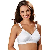 Playtex Zauberkreuz Euroclassic BH mit Kreuzführung im Cup Playtex Weiß