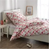 TRAUMSCHLAF Frottee Bettwäsche Christin 155x220 cm + 80x80 cm