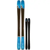 Movement LOGIC 86 SKI - Uni., black/blue (154cm)