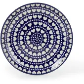 Bunzlau Castle Teller Blue Valentine (25,5 cm)