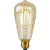 Nedis WIFILF10GDST64, 5 W, 40 W, E27, 500 lm, 20000 h, Warmweiß
