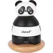Janod Panda Stacker&rocker Spielzeug Weiß,Schwarz 12 Months-3 Years Weiß,Schwarz 12 Months-3 Years