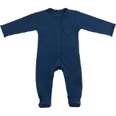 Babys Only Strampler Mit Füßen Melange Jeans - 68