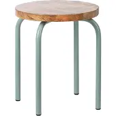 KidsDepot Hocker Circle Seagreen (2er Set)