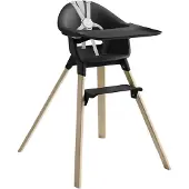 Stokke Clikk Hochstuhl Black Natural