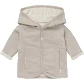 Noppies Bonny Jacke Taupe Melange Gr. 56 - Taupe