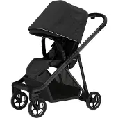 Thule Shine Kombikinderwagen inkl. BeSafe iZi Go Modular X2 Babyschale & Basis, Black/Black