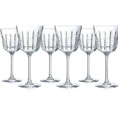 Cristal d'Arques Weinglas-Set CDA Rendez-vous Transparentes Glas 350 ml 6 Stück