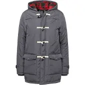 Indicode Herren - Baltico Duffelcoat - Dunkelgrau