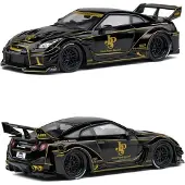 Solido 1:43 Nissan GTR-R (R35) blau