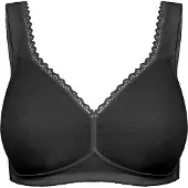 Susa BH ohne Bügel Organic Cotton Susa Schwarz