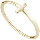 Cai Ring 925/- Sterling Silber vergoldet Gelb