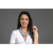 Collezione alessandro Kette mit Anhänger "Carla" mit verschieden großen Kugeln