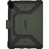 Urban Armor Gear Metropolis Klapphülle für das Apple iPad 11 (2025) 11 Zoll A16 / iPad 10 (2022) 10.9 Zoll - Grün