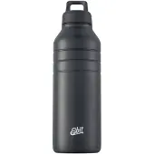 Esbit Majoris Edelstahl Trinkflasche schwarz 1000 ml