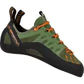 La Sportiva Tarantulace, Climbing Footwear, 48, Olive/Tiger (Green) -