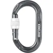 Edelrid Kiwi Screw Snap Hook Grau
