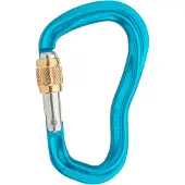 Austrialpin - Pirum GI Alu Schrauber - Verschlusskarabiner blau