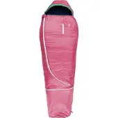 Gruezi-bag Schlafsack Grüezi Biopod Wolle Kids World Traveller Claret Red