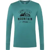 Super.natural Men's Mountain Lovers LS mittlere Schicht