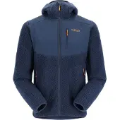 Rab - Fleecejacke Polartec - Outpost Hoody Deep Ink für Herren - Größe S - Blau
