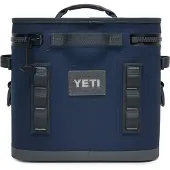 Yeti Hopper Flip 8L Cooler Bag, Navy Blue, Kühltasche mit Schultergurt