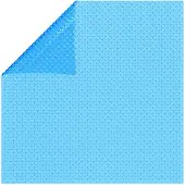vidaXL Poolabdeckung Blau 356 cm PE
